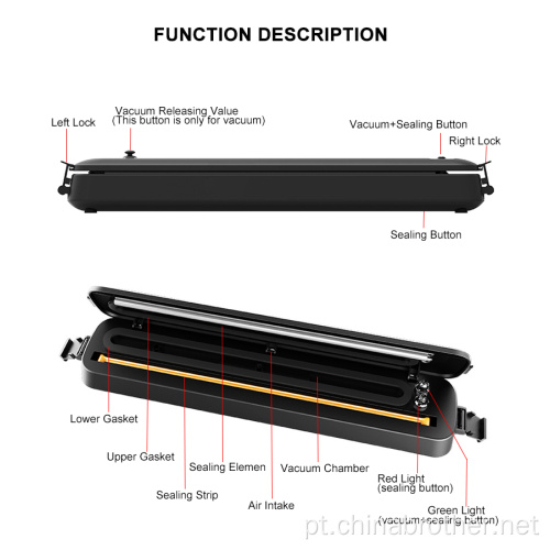 Home Food Mini Vacuum Sealer Packing Sealing Machine